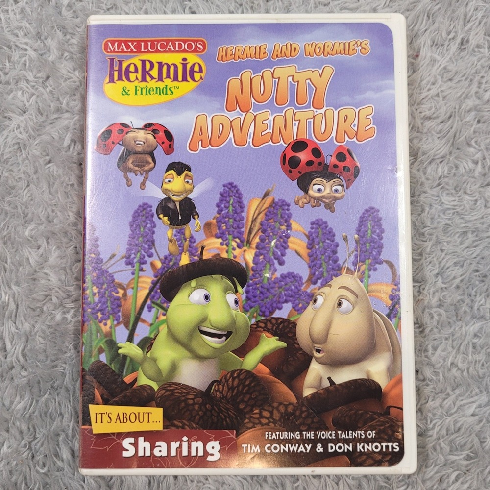 Hermie and Wormie's Nutty Adventure (DVD,‎ 2005) Conway, Knotts